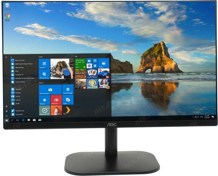 23.8" ЖК монитор AOC 24B2XDM Black (LCD 1920x1080 D-Sub DVI)