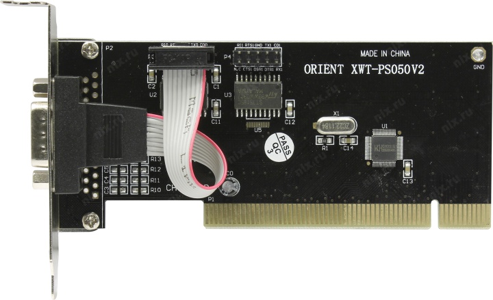 Контроллер Orient XWT-PS050(V2)LP (OEM) PCI Multi  I/O  2xCOM9M Low  Profile