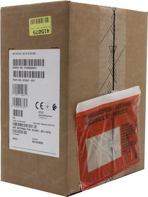 Жёсткий диск HP 872487-B21 HDD 4 Tb SAS