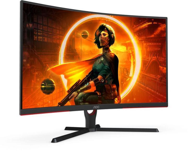 31.5" ЖК монитор  AOC C32G3AE  Black&Red
