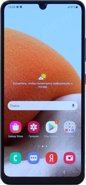 Смартфон Samsung Galaxy A32  SM-A325FZBDSER Blue (2+1.8GHz4Gb6.4"2400x1080 AMOLED4G+WiFi+BT64Gb+microSD64+8+5+5Mpx)