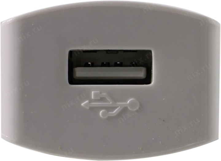 Ginzzu GA-3003W Зарядное устройство USB (Вх.AC110-240V  Вых.DC5V 6W USB)