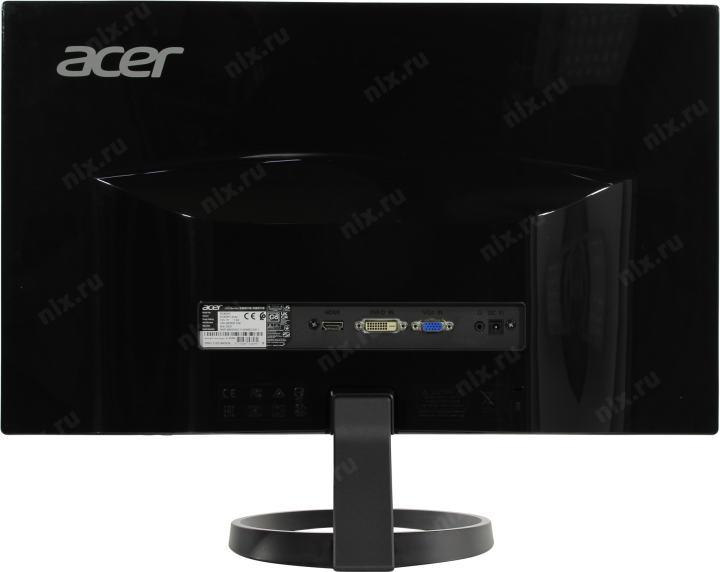 23.8" ЖК монитор Acer UM.QR0EE.026 R240HYbidx Black (LCD 1920x1080 D-Sub DVI  HDMI)