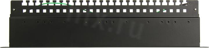 Коммутационная панель Patch Panel 19" 1U FTP 24 port кат.5e  5bites PPF55-05 разъём KRONE экранированная
