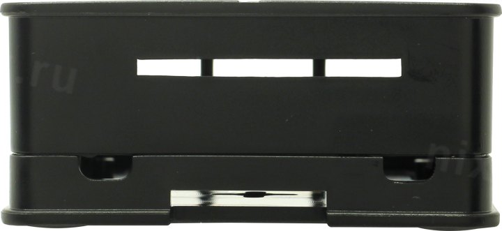 ACD RA186 Black ABS Plastic Case Brick style w/ Camera cable hole for Raspberry Pi 3