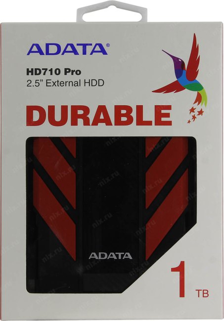 Накопитель ADATA AHD710P-1TU31-CRD HD710 Pro USB3.1 Portable 2.5" HDD  1Tb EXT  (RTL)