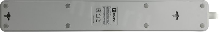 Удлинитель HARPER UCH-530 White 1.5м (5 розеток +  3 USB)