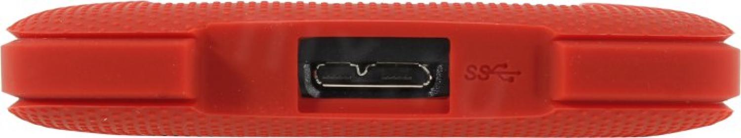 Накопитель ADATA AHD330-1TU31-CRD Durable HD330 Red USB3.1 Portable 2.5"  HDD  1Tb EXT  (RTL)