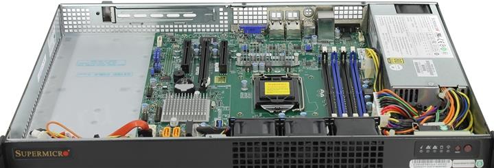 Платформа SuperMicro 1U 5019S-L (LGA1151 C232 PCI-E SVGA SATA  RAID2xSATA  2xGbLAN 4DDR4  200W)