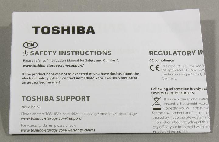 Накопитель Toshiba Canvio Ready HDTP310EK3AA Black USB3.2 2.5" HDD 1Tb  EXT (RTL)