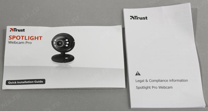 Видеокамера Trust Spotlight PRO Webcam 16428 (USB2.0 1280x1024 микрофон подсветка)