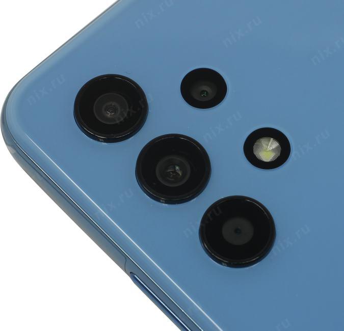 Смартфон Samsung Galaxy A32  SM-A325FZBDSER Blue (2+1.8GHz4Gb6.4"2400x1080 AMOLED4G+WiFi+BT64Gb+microSD64+8+5+5Mpx)