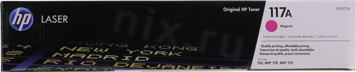 Картридж HP W2073A (№117A) Magenta для HP Color  Laser 150/MFP  178/179