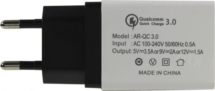 KS-is KS-364 Зарядное устройство USB (Вх. AC100-240V Вых. DC5V/9V/12V  18W USB)