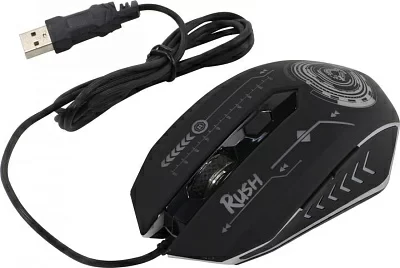 Манипулятор SmartBuy Winning Rush Optical Mouse SBM-727G-K (RTL) USB 6btn+Roll