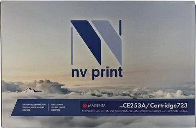 Картридж NV-Print аналог CE253A/Canon 723 Magenta для HP LJ CP3525/3530MFP Canon  LBP7750