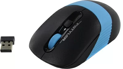 Манипулятор A4Tech FSTYLER Wireless Optical Mouse FG10  Blue (RTL) USB  4btn+Roll