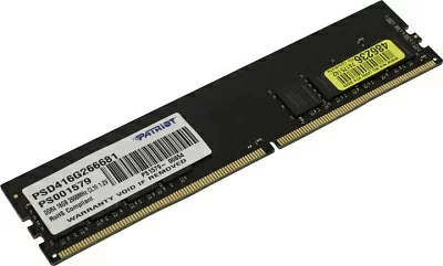 Модуль памяти Patriot Signature Line PSD416G266681 DDR4 DIMM  16Gb PC4-21300 CL19