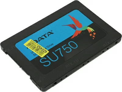 Накопитель SSD 512 Gb SATA 6Gb/s ADATA SU750  ASU750SS-512GT-C 2.5" 3D TLC