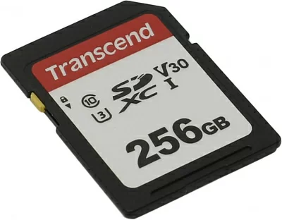 Карта памяти Transcend TS256GSDC300S SDXC Memory Card 256Gb  UHS-I U3  V30