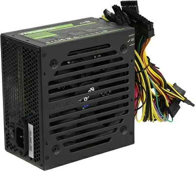 Блок питания Aerocool VX-500 PLUS (RTL) 500W ATX  (24+2x4+6/8пин)