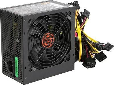 Блок питания Ginzzu CB600 600W ATX (24+2x4+2x6/8пин)