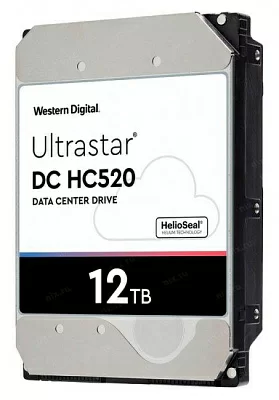 Жёсткий диск HDD 12 Tb SAS 12Gb/s Western Digital Ultrastar DC HC520 HUH721212AL4204 3.5"