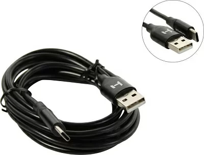 HARPER SCH-732 Black Кабель USB2.0 AM-->USB-C  2м