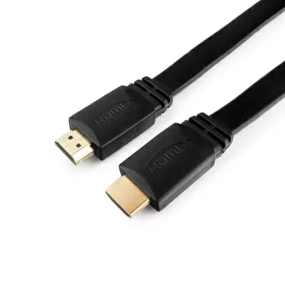 Cablexpert <CC-HDMI4F-1M> Кабель HDMI to HDMI (19M  -19M) 1м ver2.0 плоский