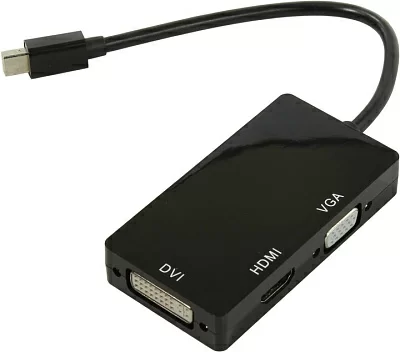 Orient C310 Кабель-адаптер miniDisplayPort (M)--> DVI (F)/HDMI  (F)/VGA (15F)