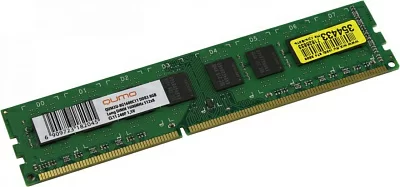 Модуль памяти QUMO QUM3U-8G1600C11 DDR3  DIMM  8Gb PC3-12800 CL11