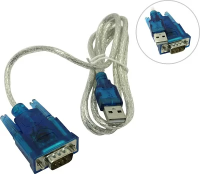 5bites UA-AMDB9-012 Кабель-адаптер  USB2.0  AM-->COM9M (RS232)  1.2м