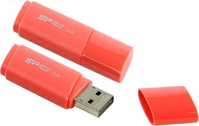 Накопитель Silicon Power Ultima U06 SP008GBUF2U06V1P USB2.0 Flash Drive 8Gb (RTL)