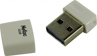 Накопитель Netac <NT03U116N-064G-30WH> USB3.0  Flash Drive 64Gb (RTL)