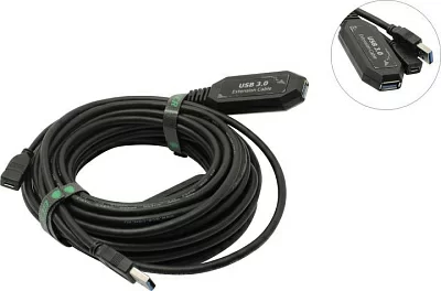 Greenconnection GCR-51926-10m Кабель удлинительный USB 3.0 A-- A 10м