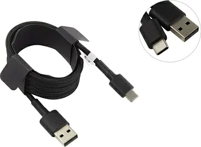 Xiaomi SJV4109GL Black Кабель USB A  --> USB-C M 1м