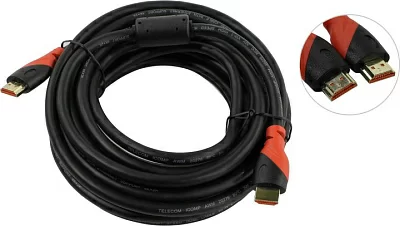 Telecom TCG220F-7.5м Кабель HDMI to HDMI (19M -19M) ver2.0  7.5м 2  фильтра