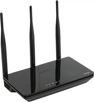 Маршрутизатор D-Link DIR-806A RU/B1A Wireless AC750 Dual Band Router (4UTP100Mbps 1WAN  802.11ac/a/g/n  433Mbps 3x  dBi)