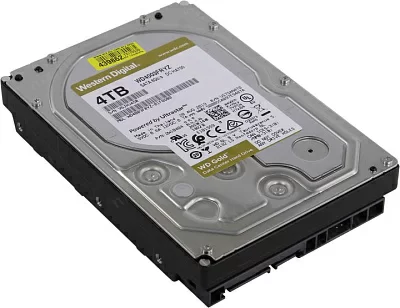 Жёсткий диск HDD 4 Tb SATA 6Gb/s Western Digital Gold  WD4003FRYZ 3.5" 7200rpm 256Mb