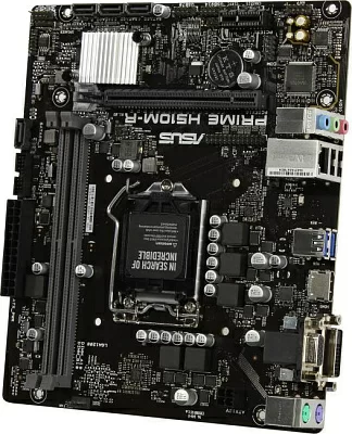 Мат. плата ASUS PRIME H510M-R-SI (RTL) LGA1200 H510 PCI-E Dsub+DVI+HDMI GbLAN SATA MicroATX 2DDR4