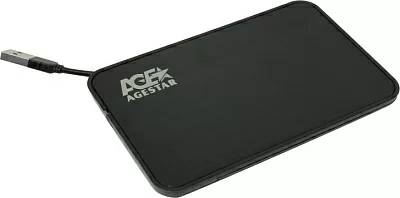 Мобильное шасси AgeStar SUB2A8-Black (Внешний бокс для 2.5"  SATA HDD  USB2.0)