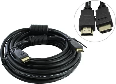 5bites APC-014-075 Кабель HDMI to HDMI (19M -19M)  7.5м  2 фильтра  ver1.4