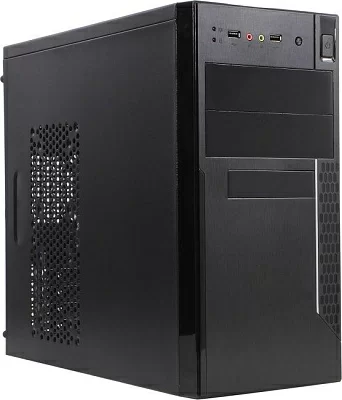 Корпус Minitower  Exegate MA-373X Black MicroATX 600W (24+4пин)  EX283245RUS