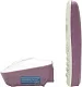 Panasonic KX-TG1611RUF <White-Lilac> р/телефон  (трубка  с ЖК диспл.DECT)