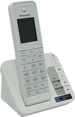 Panasonic KX-TGH220RUW White р/телефон (трубка с цв.ЖК диспл. DECT А/Отв)