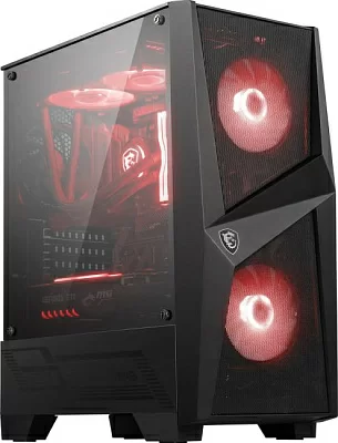 Корпус Miditower MSI MAG FORGE 100M ATX без  БП  с окном 306-7G03M21-809