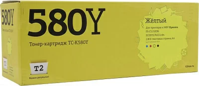 Тонер-картридж T2 TC-K580Y Yellow для Kyocera  FS-C5150DN