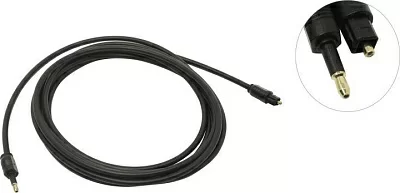 Кабель ODT(Toslink)-M --> mini Toslink  3.5mm  -M OD4.0  3м