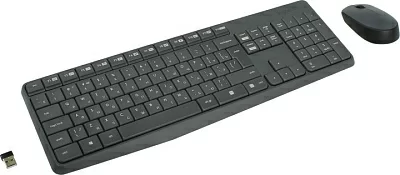 Комплект Logitech Wireless Combo MK235 (Кл-ра  FMUSB+Мышь  3кнRollFM USB)  920-007948