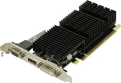 Видеокарта 1Gb PCI-E GDDR3 AFOX AFR5230-1024D3L9-V2 (RTL) D-Sub+DVI+HDMI RADEON R5 230